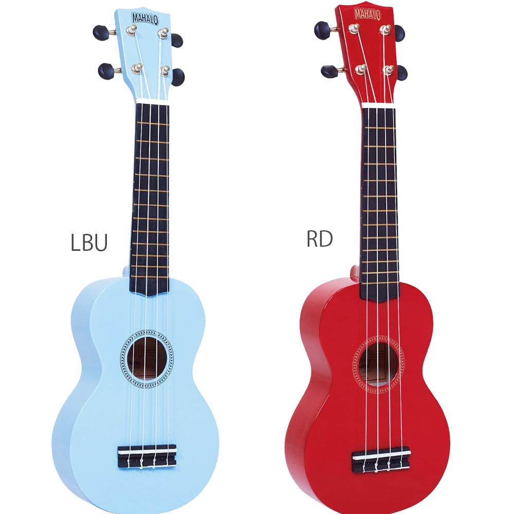 Amazon.com: Mahalo Ukuleles MR1BU Rainbow Series Soprano Ukulele